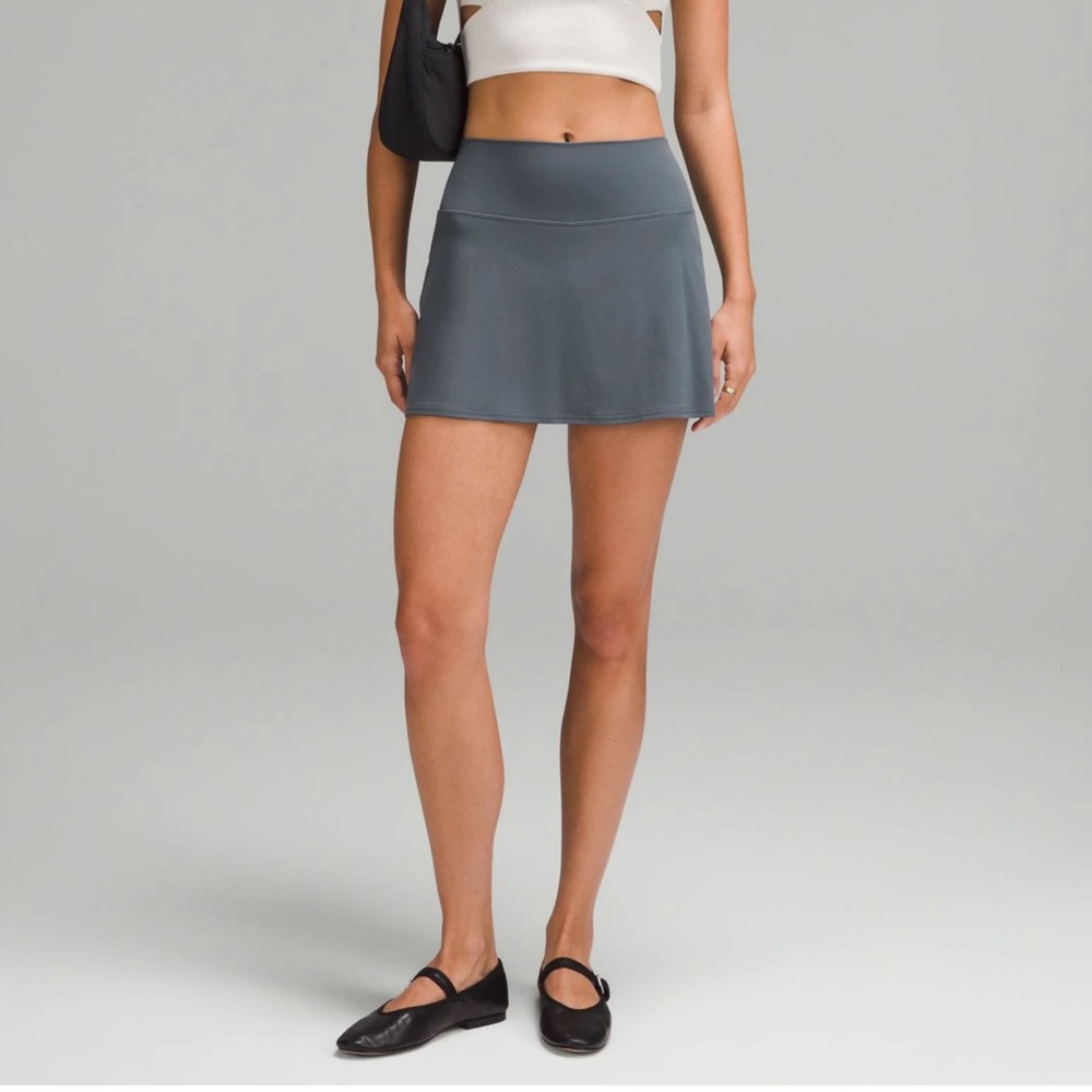 lululemon athletica Gray Mini Skirt